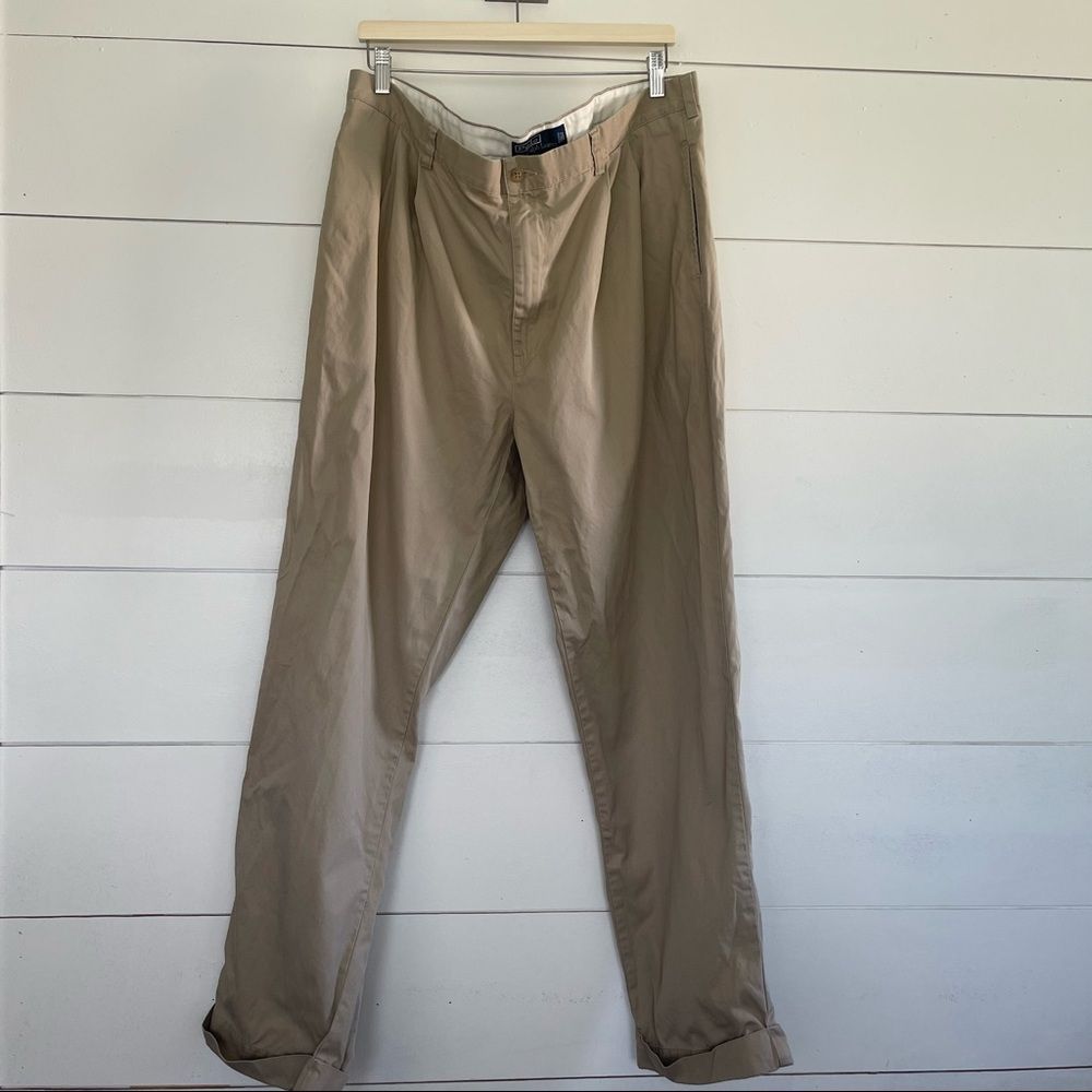 Polo Ralph Lauren Khaki Chino Pants Hammond Pants 40/32